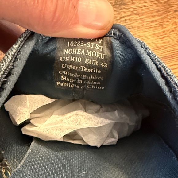 OluKai Men's Denim Blue Sneakers - Picture 2 of 4